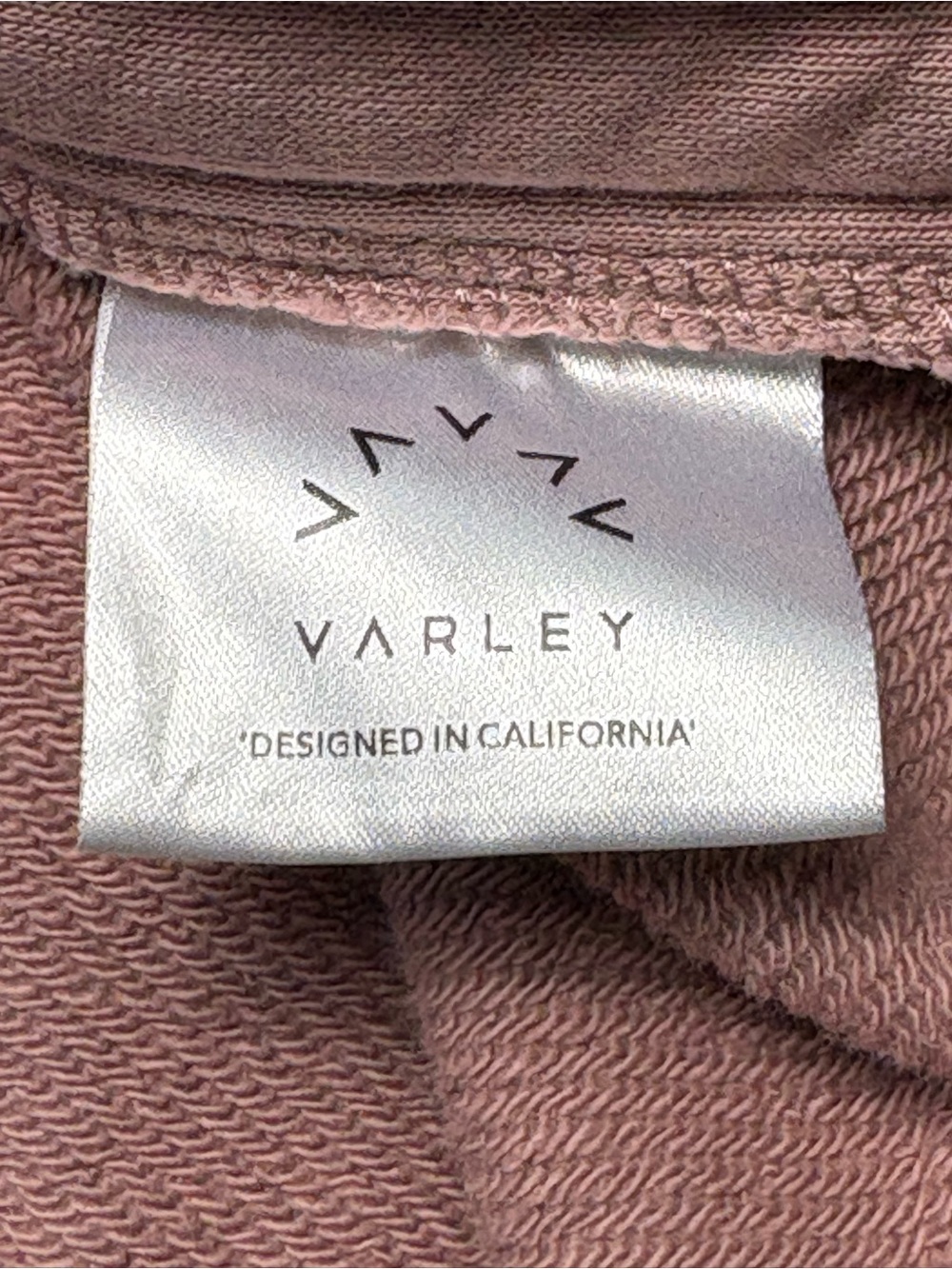 Varley Blush Manning Double Side-Zip Sweatshirt Size Large - Picture 11 of 12
